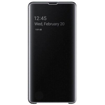Etui SAMSUNG Clear View Cover do Galaxy S10 Plus Czarny EF-ZG975CBEGWW