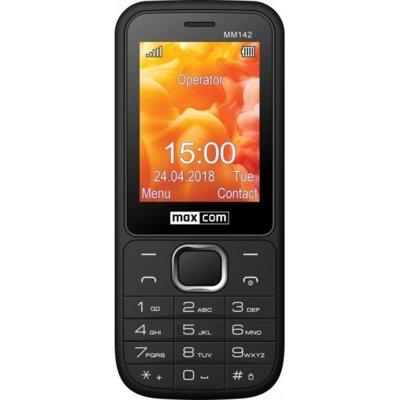 Telefon komórkowy MAXCOM MM 142 Dual SIM Czarny