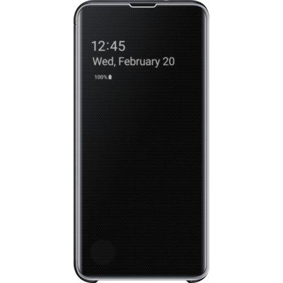 Etui SAMSUNG Clear View Cover do Galaxy S10e Czarny EF-ZG970CBEGWW