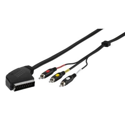 Kabel SCART-3xRCA VIVANCO 47017