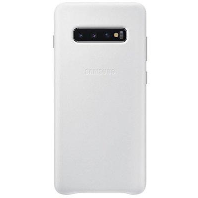 Etui SAMSUNG Leather Cover do Samsung Galaxy S10 Plus Biały EF-VG975LWEGWW