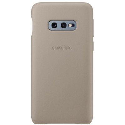 Etui SAMSUNG Leather Cover do Samsung Galaxy S10e Szary EF-VG970LJEGWW