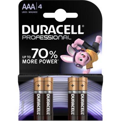 Baterie DURACELL Professional AAA 4szt.