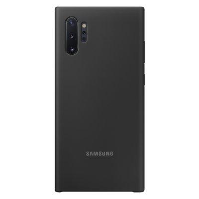 Etui na smartfon SAMSUNG Silicone Cover Galaxy Note 10+ Czarny EF-PN975TBEGWW