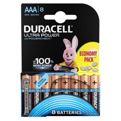 Baterie DURACELL Ultra Power AAA 8szt.