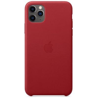 Etui APPLE Leather Case do iPhone 11 Pro Max PRODUCT(RED) Czerwony MX0F2ZM/A