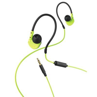 Słuchawki HAMA Active Czarny/Zielony