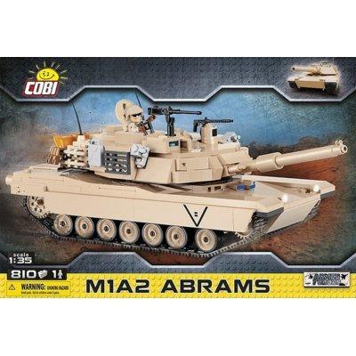 Klocki COBI Small Army - M1A2 Abrams - amerykański czołg podstawowy COBI-2619