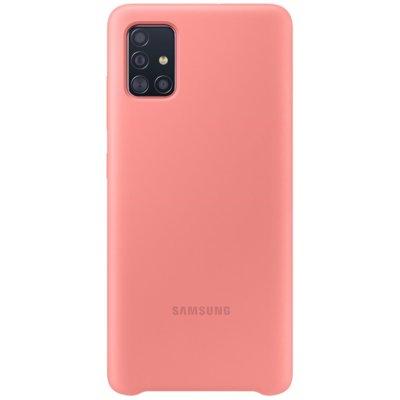 Etui SAMSUNG Silicone Cover do Galaxy A51 Różowy EF-PA515TPEGEU