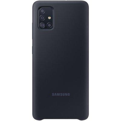 Etui SAMSUNG Silicone Cover do Galaxy A51 Czarny EF-PA515TBEGEU