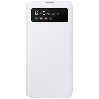 Etui SAMSUNG S-View Wallet Cover do Galaxy A51 Biały EF-EA515PWEGEU