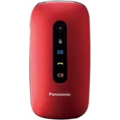 Telefon komórkowy PANASONIC KX-TU456EXRE Czerwony