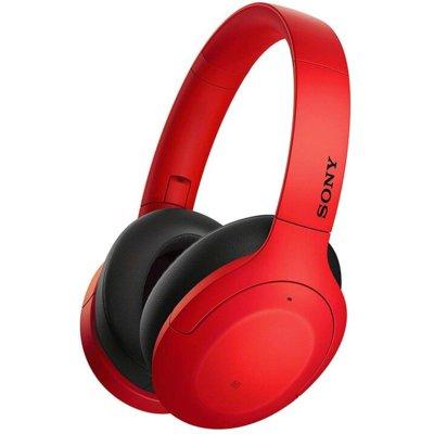 Słuchawki bezprzewodowe SONY WH-H910N Czerwony