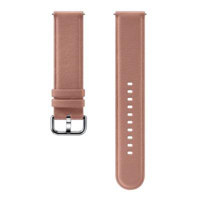 Pasek do smartwatcha SAMSUNG Leather dla Galaxy Watch Active/Active2 20mm Różowe złoto ET-SLR82MPEGWW