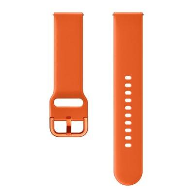 Pasek do smartwatcha SAMSUNG Sport dla Galaxy Watch Active 20mm Pomarańczowy ET-SFR50MOEGWW