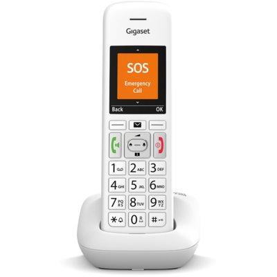Telefon bezprzewodowy GIGASET E390 Biały