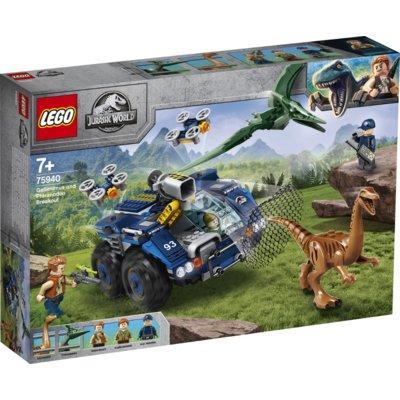 Klocki LEGO Jurassic World - Gallimim i pteranodon: ucieczka 75940