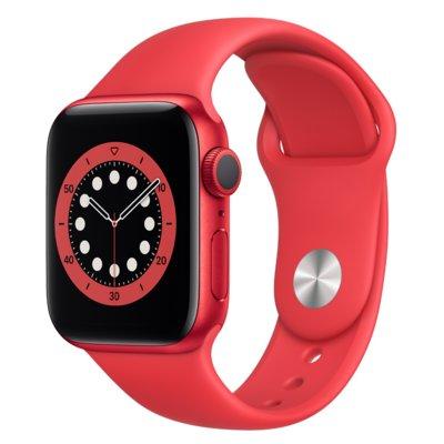 SmartWatch APPLE Watch Series 6 GPS Koperta 40 mm z aluminium w kolorze PRODUCT(RED) z paskiem sportowym w kolorze PRODUCT(RED) M00A3WB/A