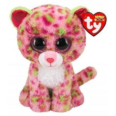 Maskotka TY INC Beanie Boos Lainey - Różowy leopard 24 cm