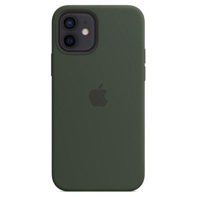 Silikonowe etui APPLE z MagSafe do iPhone’a 12/12 Pro Cypryjska zieleń MHL33ZM/A