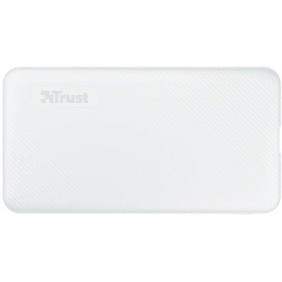 PowerBank TRUST Primo Ultra-thin 5000 mAh Biały