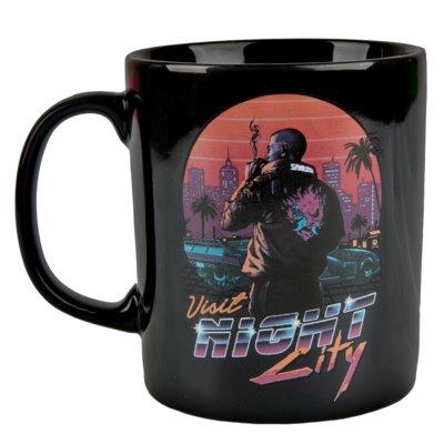 Kubek GOOD LOOT Cyberpunk 2077 Visit Night City Mug