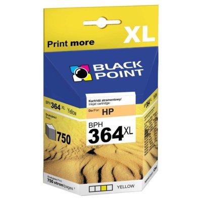 Produkt z outletu: Tusz BLACK POINT BPH364YXL Yellow Zamiennik HP CB325EE