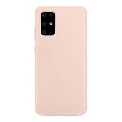 Produkt z outletu: Etui na smartfon XQISIT Silicone do Samsung Galaxy S20+ Różowy 38973