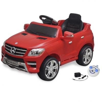 Emaga samochód elektryczny dla dzieci czerwony mercedes benz ml350 + pilot