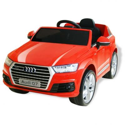 Emaga vidaxl elektryczny samochód dla dzieci, audi q7, czerwony, 6 v