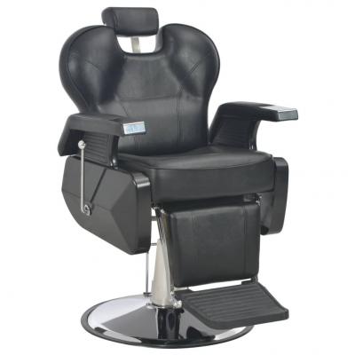 Emaga vidaxl fotel barberski, czarny, 72x68x98 cm, sztuczna skóra