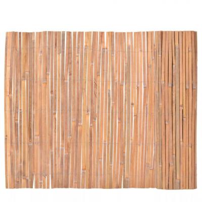 Emaga vidaxl ogrodzenie z bambusa, 100x400 cm