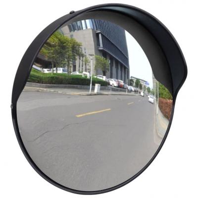 Emaga vidaxl wypukłe lustro drogowe, 30 cm, czarne