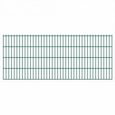 Emaga vidaxl panel ogrodzeniowy 2008x830 mm, zielony