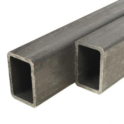 Emaga vidaxl rury ze stali konstrukcyjnej, 6 szt, prostokątne, 1 m, 40x20x2 mm