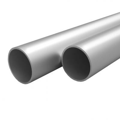 Emaga vidaxl rury aluminiowe, 4 szt., okrągłe, 2 m, ø25x2mm