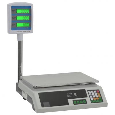 Emaga vidaxl elektroniczna waga z wyświetlaczem lcd, 30 kg