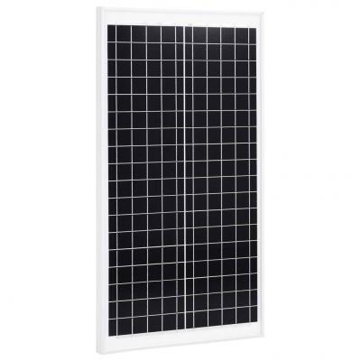 Emaga vidaxl panel słoneczny, 30 w, polikrystaliczny, aluminium i szkło