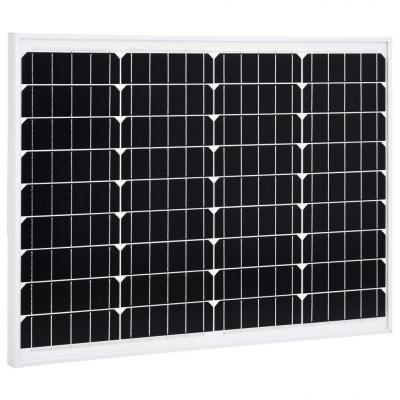Emaga vidaxl panel słoneczny, 50 w, monokrystaliczny, aluminium i szkło