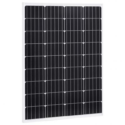 Emaga vidaxl panel słoneczny, 100 w, monokrystaliczny, aluminium i szkło
