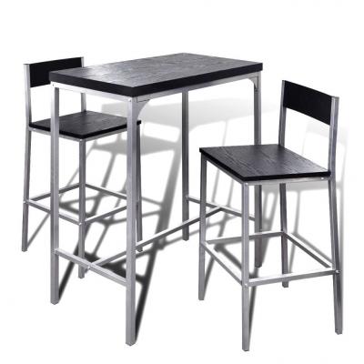 Emaga wysoki stolik kuchenny + krzesła