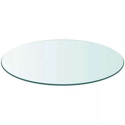 Emaga vidaxl blat stołu, szklany, okrągły, 600 mm