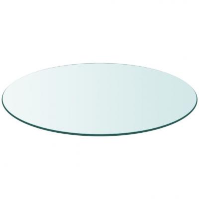 Emaga vidaxl blat stołu szklany, okrągły, 700 mm