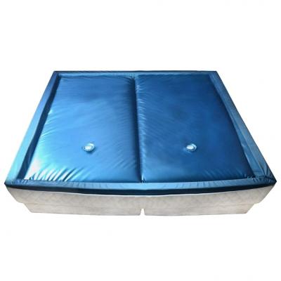 Emaga vidaxl materac do łóżka wodnego z wkładką i separatorem 200x200 cm f3