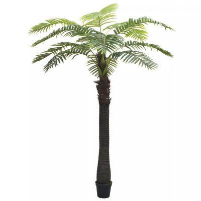 Emaga vidaxl sztuczna palma z doniczką, 310 cm, zielona