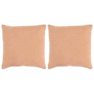 Emaga vidaxl poduszki ręcznie wykonane, 2 szt., 45 x 45 cm, różowe
