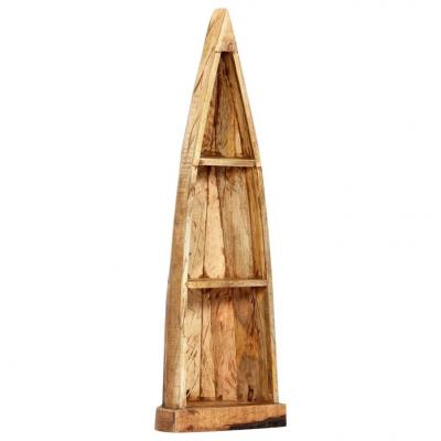 Emaga vidaxl drewniana szafka łódka, 40x30x130 cm, lite drewno mango