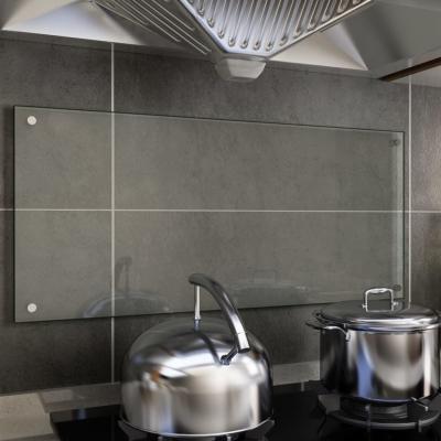 Emaga vidaxl panel ochronny do kuchni, przezroczysty, 90x40 cm, szkło