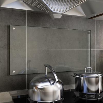 Emaga vidaxl panel ochronny do kuchni, przezroczysty, 80x40 cm, szkło