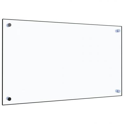 Emaga vidaxl panel ochronny do kuchni, przezroczysty, 70x40 cm, szkło
